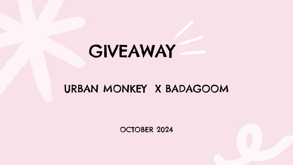 Giveaway Badagoom & Urban Monkey Octombrie 2024