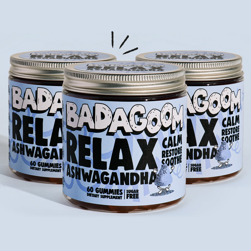 3x RELAX ASHWAGANDHA -45%